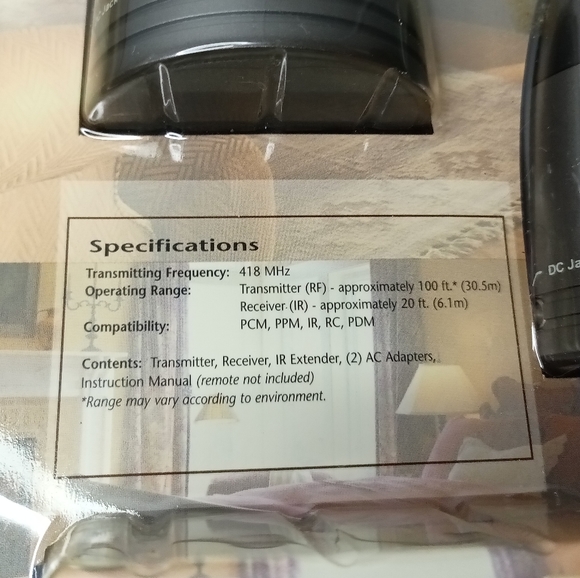 Jensen Remote Control Extender JDSC-IR 100A - Picture 3 of 5